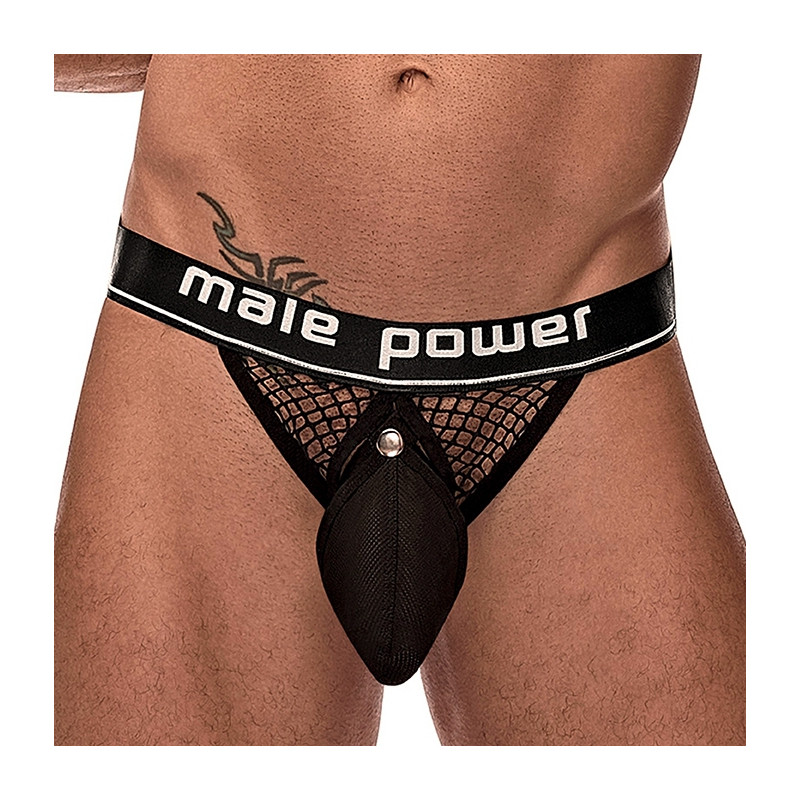 male power Jockstrap COCK PIT Noir